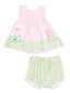 Ruffle Top & Bloomer, Golf Applique