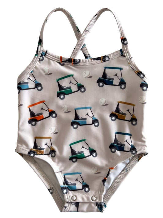 Golf Cart / Marina Swimsuit / UPF 50+