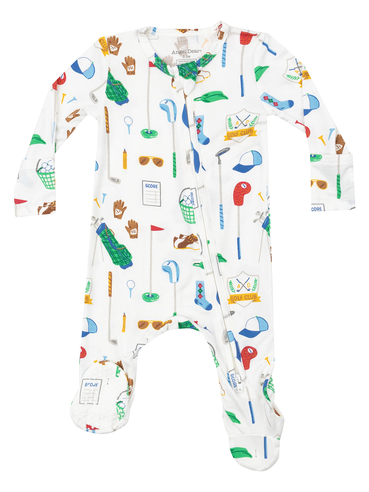 Angel Dear   2 Way Zipper Footie II Golf Club main image 1