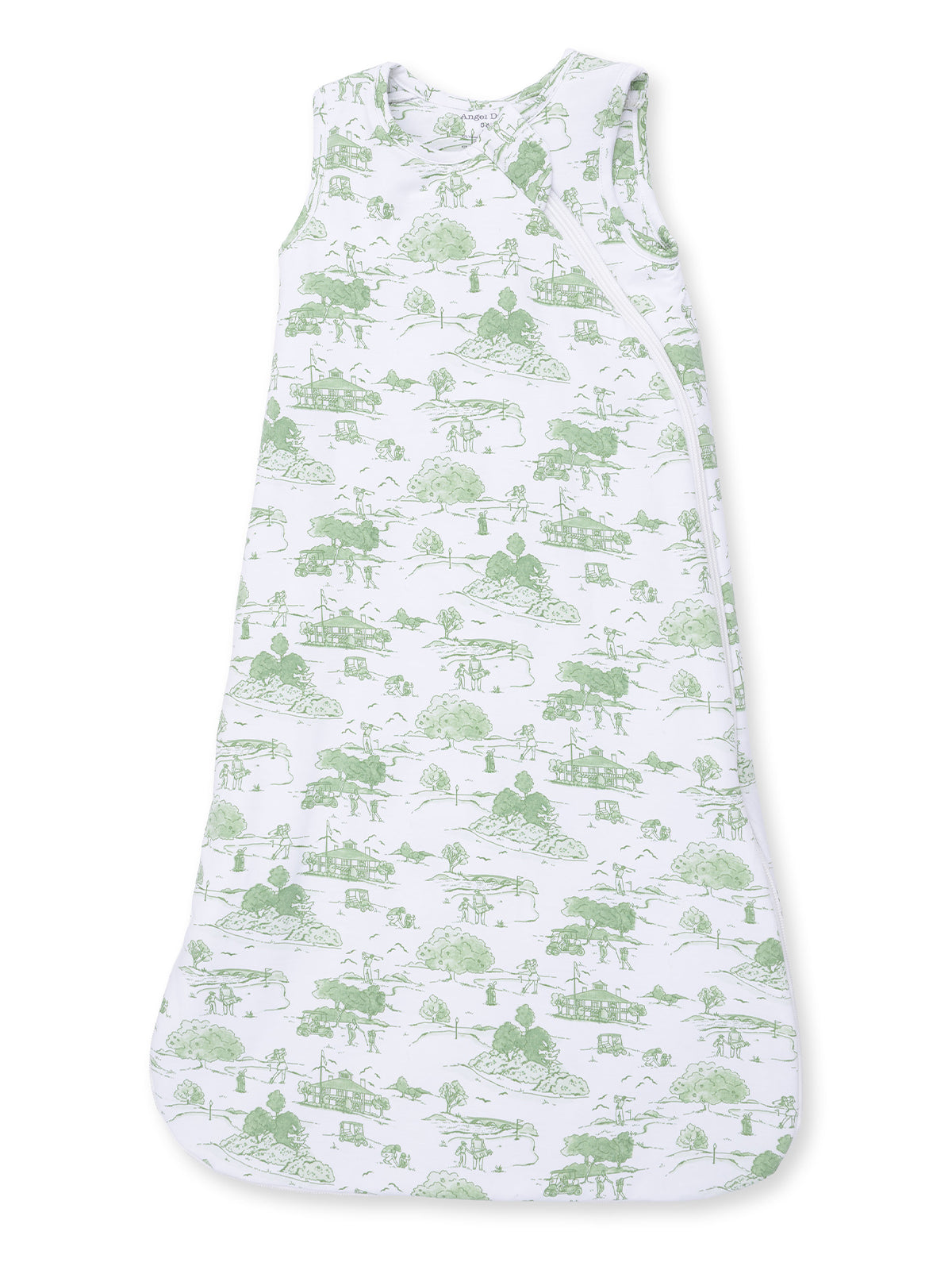 Sleep Bag, Golf Toile Green