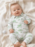 Polo Romper, Golf Toile Green