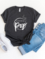 Gonna Pop Women's Graphic Tee, Charcoal