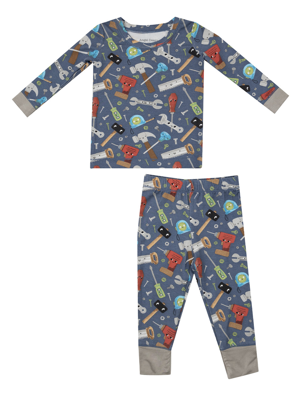 Angel Dear  Puppy Toile Blue - Take Me Home Set With Convertible Pant main image 1