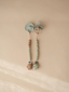 Hera Pacifier Clip, Sage