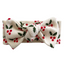 Organic Waffle Knot Bow, Holly