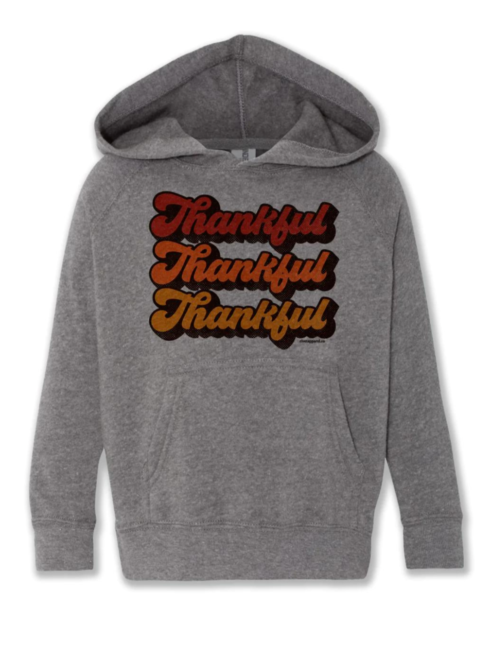 Hooded Pullover, Thankful