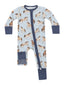 2-Way Zip Romper, Horses