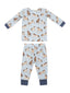 Long Sleeve Loungewear Set, Horses