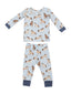 Long Sleeve Loungewear Set, Horses