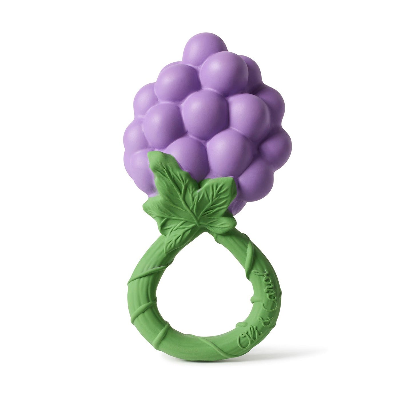 Teether Rattle Toy, Grape