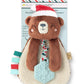 Itzy Lovey™ Plush Teether Toy, Holiday Bear