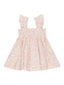 Smocked Jersey Dress & Bloomer, Pink Blossom