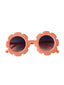 Kids Flower Sunglasses, Peach