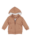 Kids' Organic Reversible Hoodie, Adobe