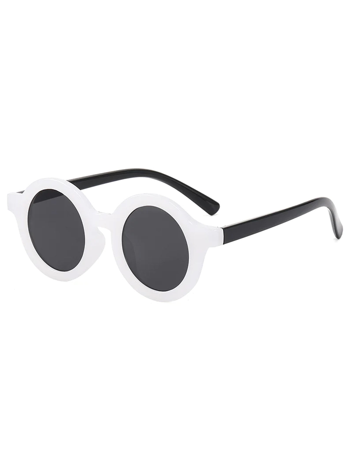 Rise Little Earthling Round Sunglasses Clear