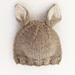 Knit Bunny Hat, Pebble