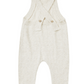 Knit Overalls, Ivory