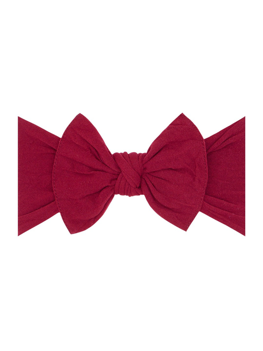 Knot Bow, Ruby Red