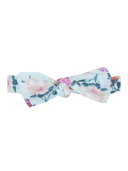 Knot Headband, Soft Petals Floral