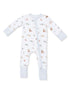 2-Way Zip Romper, Lake Cuties