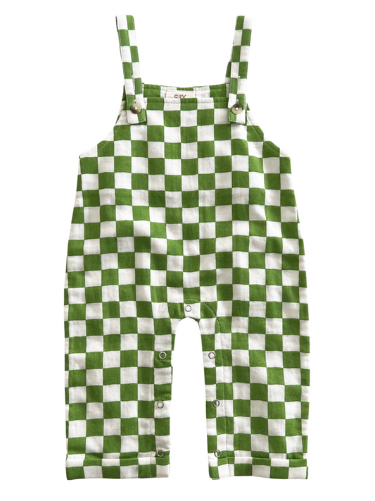 Lime Checkerboard / Organic Phoenix Overall