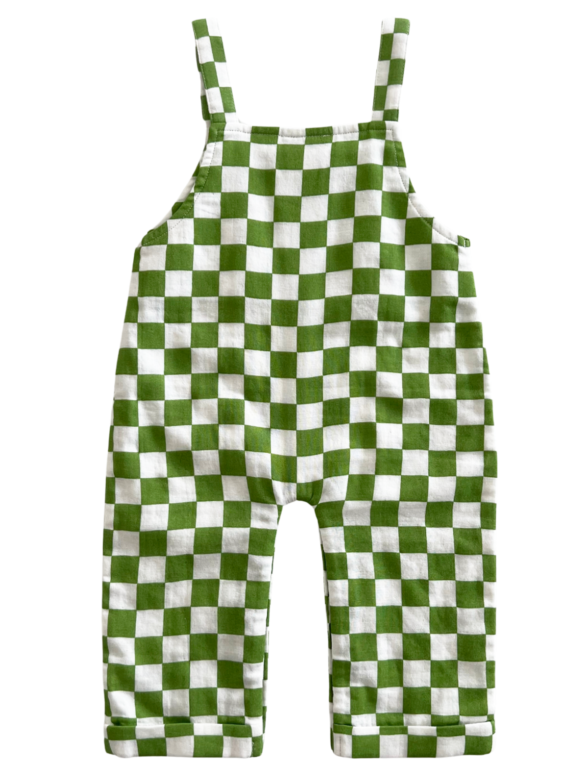 Lime Checkerboard / Organic Phoenix Overall