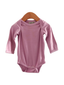 Long Sleeve Bodysuit, Mauve Lilac