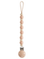 Luna Pacifier Clip, Blush