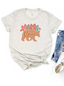 Mama Bear Colorful Women's Graphic Tee, Oatmeal