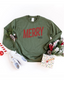 Merry Babe Women's Sweatshirt, Military Green