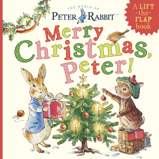 Merry Christmas, Peter!, a Lift-the-Flap Board Book