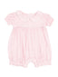 Puff Sleeve Baby Doll Bubble, Mini Gingham Pink