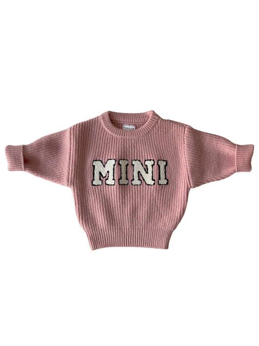 Mini Knit Sweater, Amour