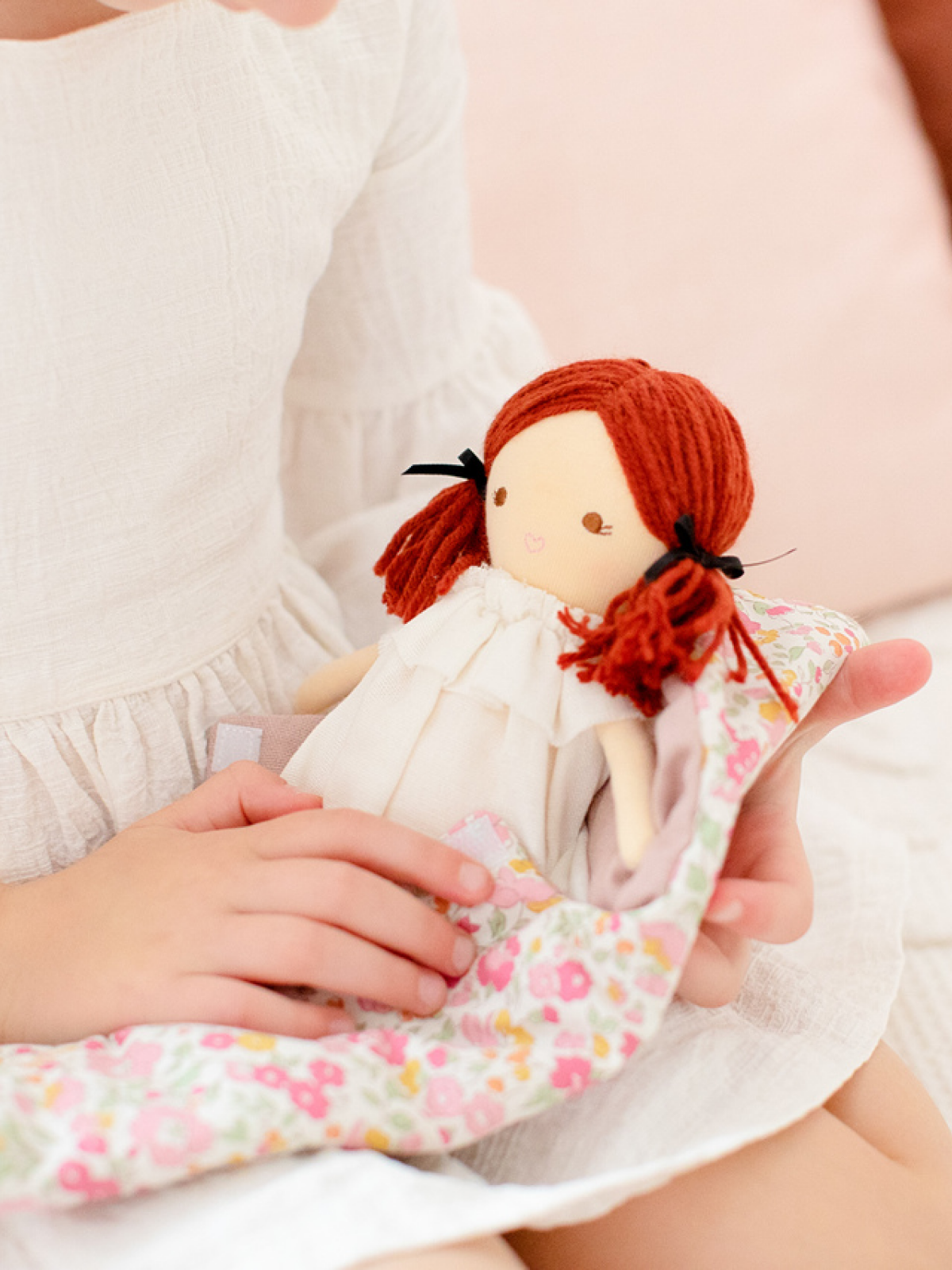 Mini Matilda Asleep/Awake Doll, Ivory