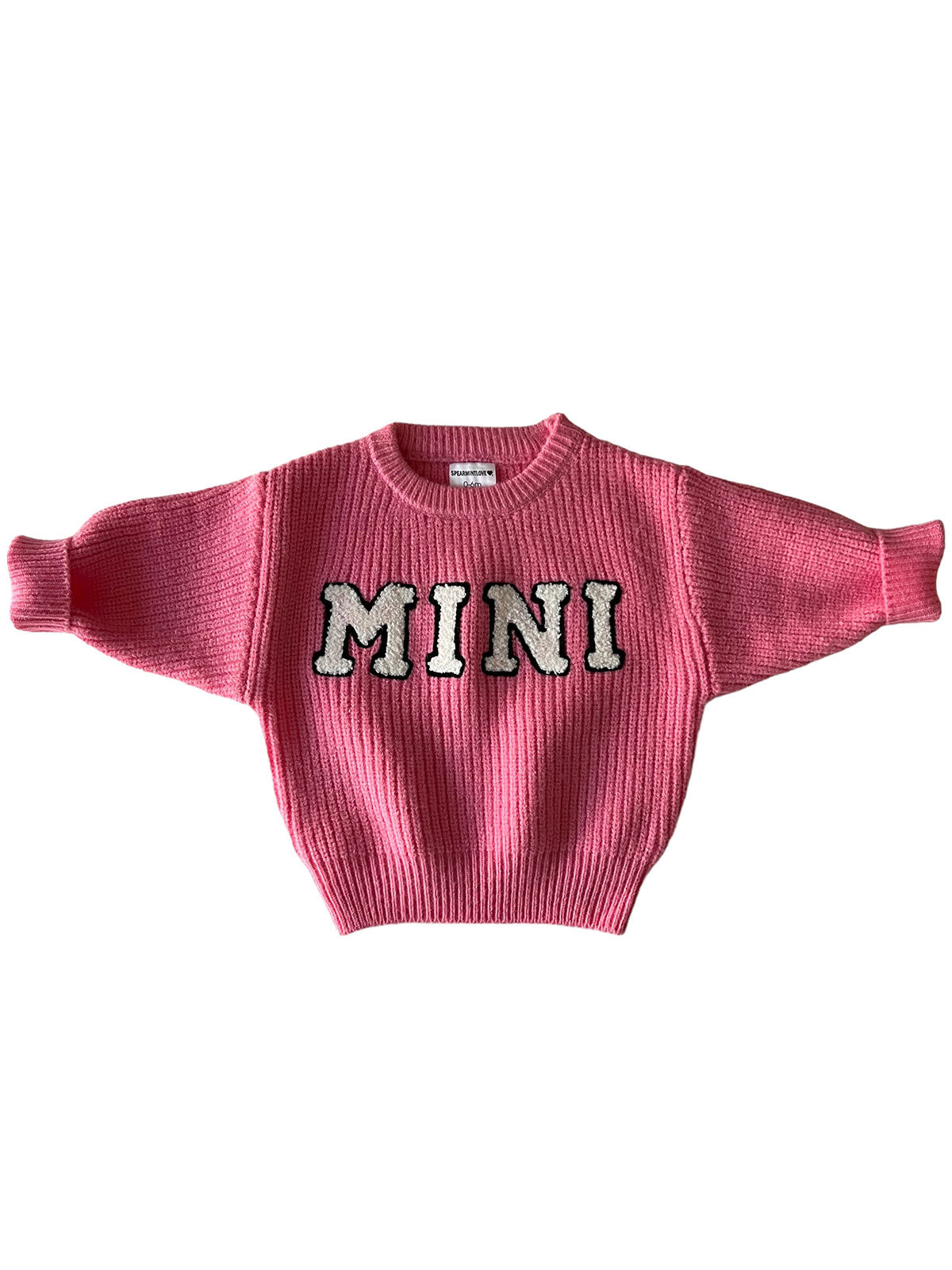 Mini Knit Sweater, Bubblegum