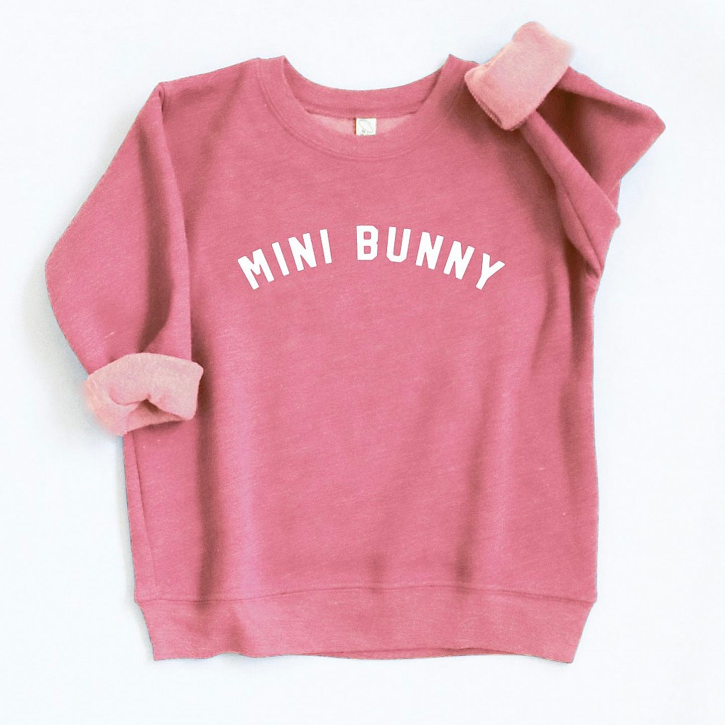 Mini Bunny Toddler Graphic Sweatshirt, Mauve