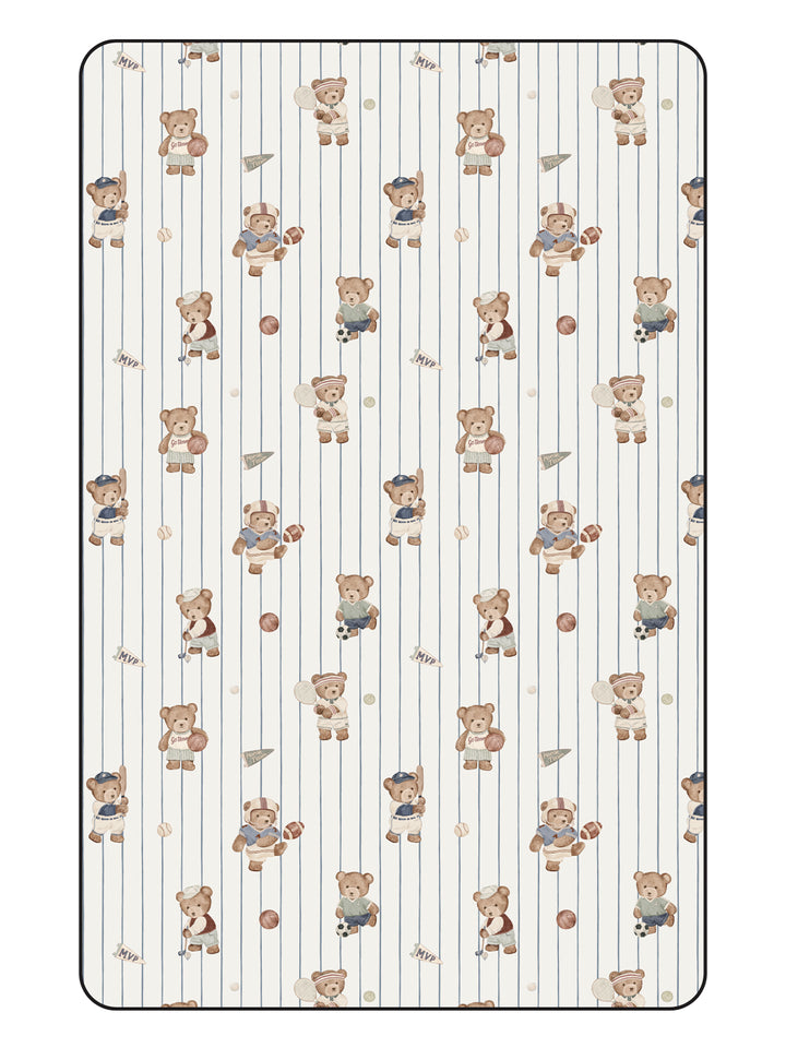 Crib Sheet, Mixed Sports Bears