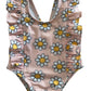 Daisy Pop Taffy / Monaco Swimsuit / UPF 50+