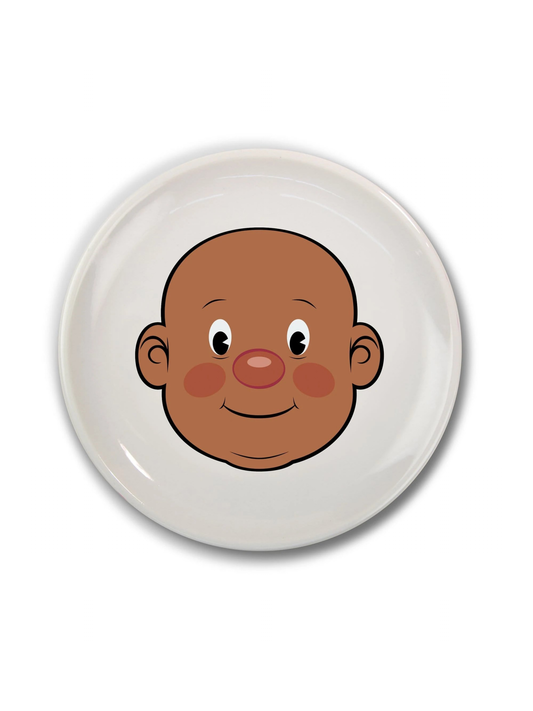 Mr. Food Face Dinner Plate