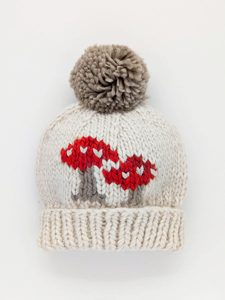 Red Mushroom Footie & Bonnet Red Mushroom Footie & Bonnet