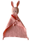 Muslin Bunny Lovey, Pink