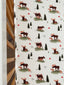 Muslin Crib Sheet, Moose