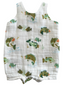 Muslin Overall Shortie, Bass Fishing