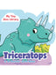 My Tiny Dino Library: Triceratops Board Book