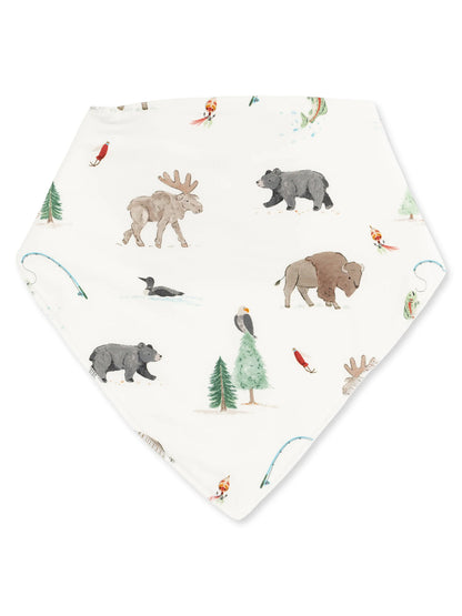 Bandana Bib, Northern Woodland Animals