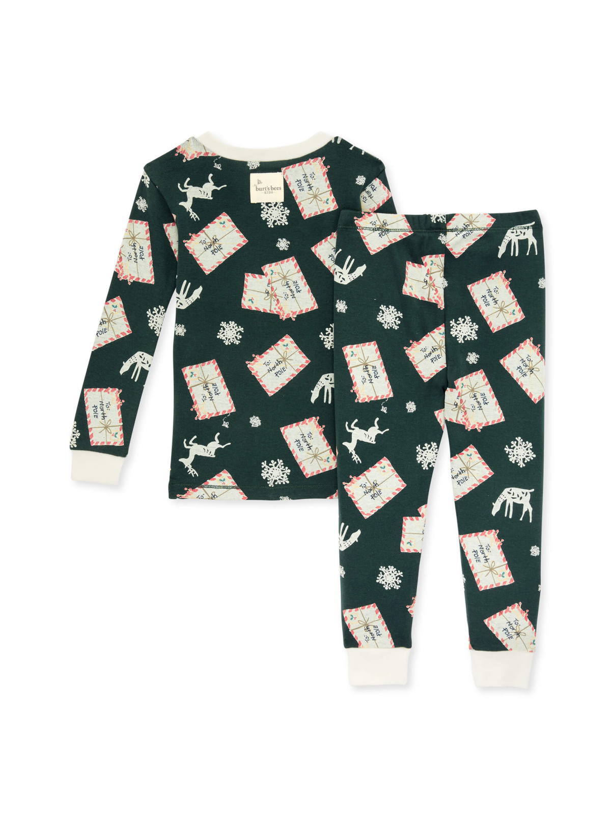 Organic 2-Piece Pajama Set, Letters To Santa