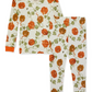 Organic 2-Piece Pajama Set, Thankful Pumpkins