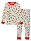 Organic 2-Piece Pajama Set, Winter Globes