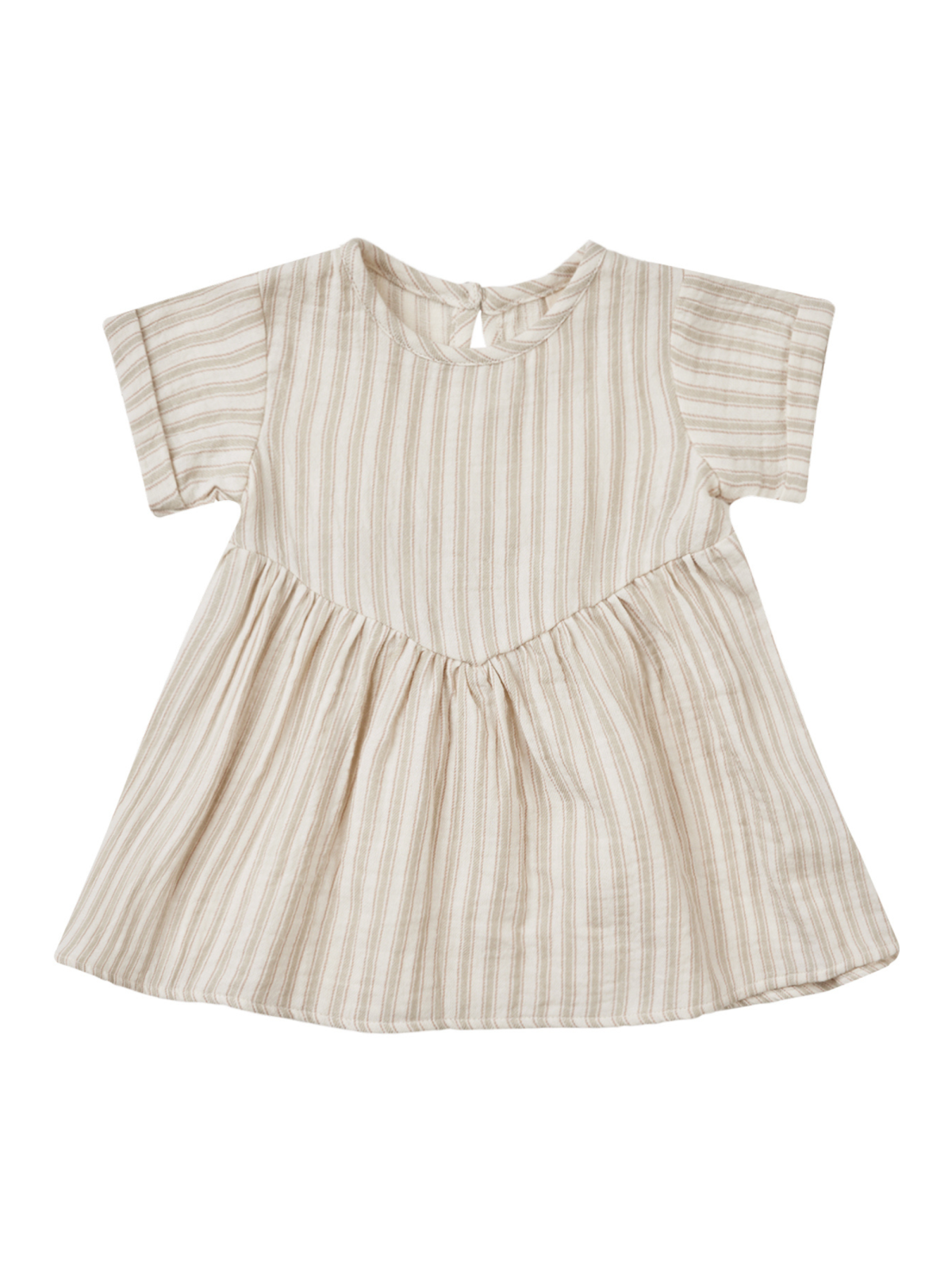 Organic Brielle Dress, Vintage Stripe