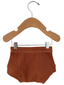 Organic Cotton Waffle Shorts, Caramel